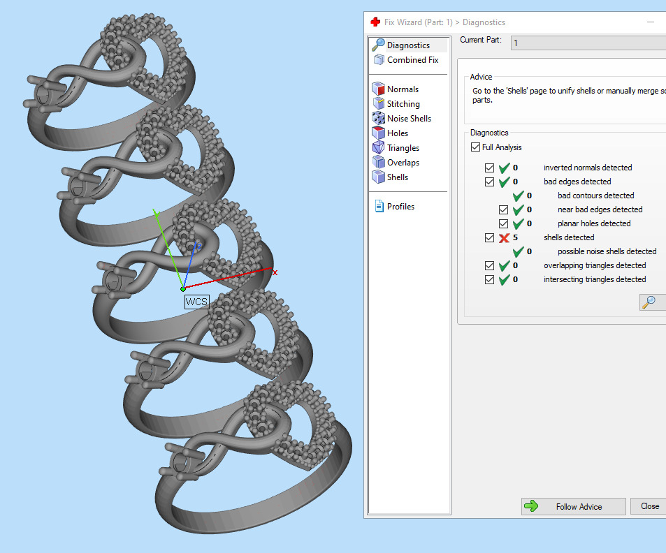 3D printable model ring heart and infinity- STL for 3d printing 3D print model_2