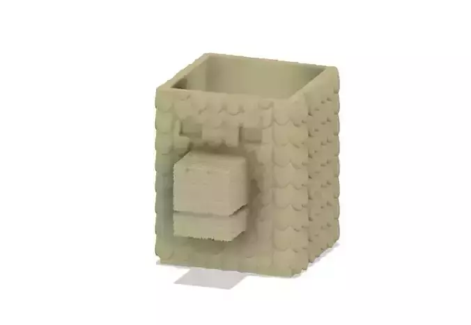 Pencil Holder Inspired by the Minecraft Llama