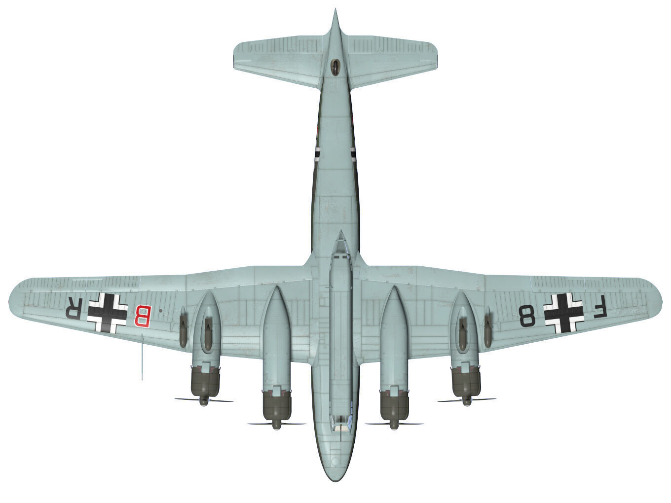 focke wulf fw-200 condor 3D model_16