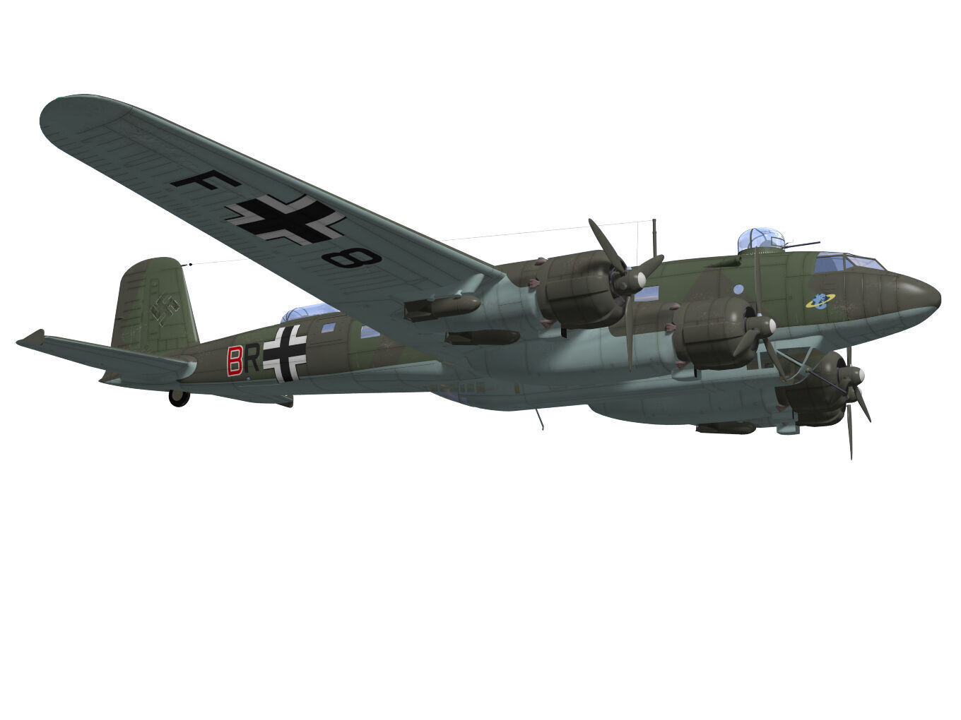 focke wulf fw-200 condor 3D model_5
