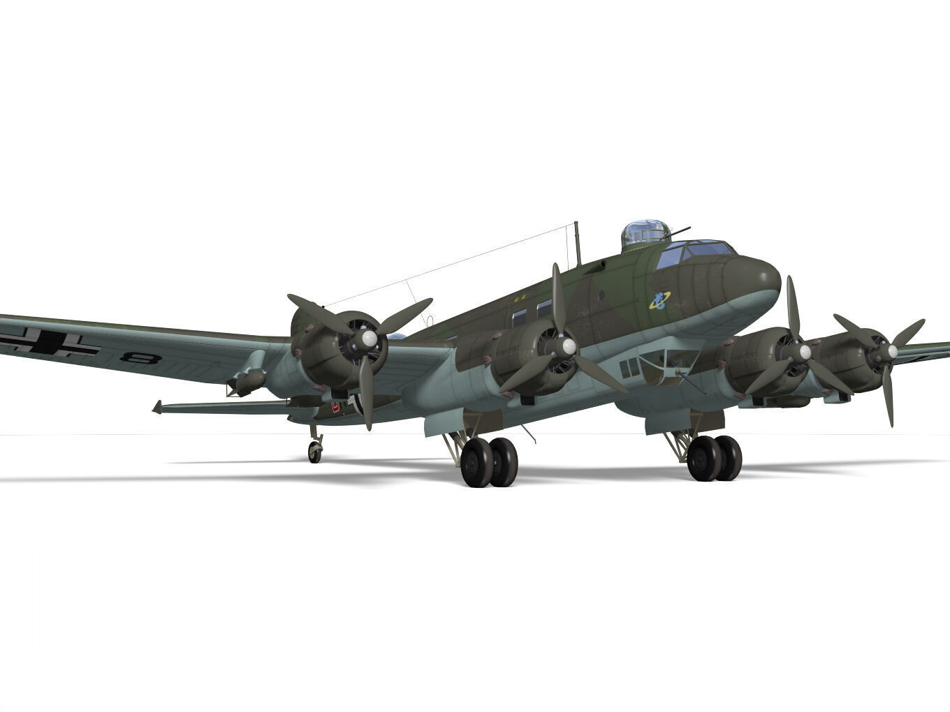 focke wulf fw-200 condor 3D model_9