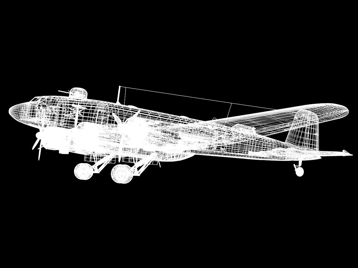 focke wulf fw-200 condor 3D model_19