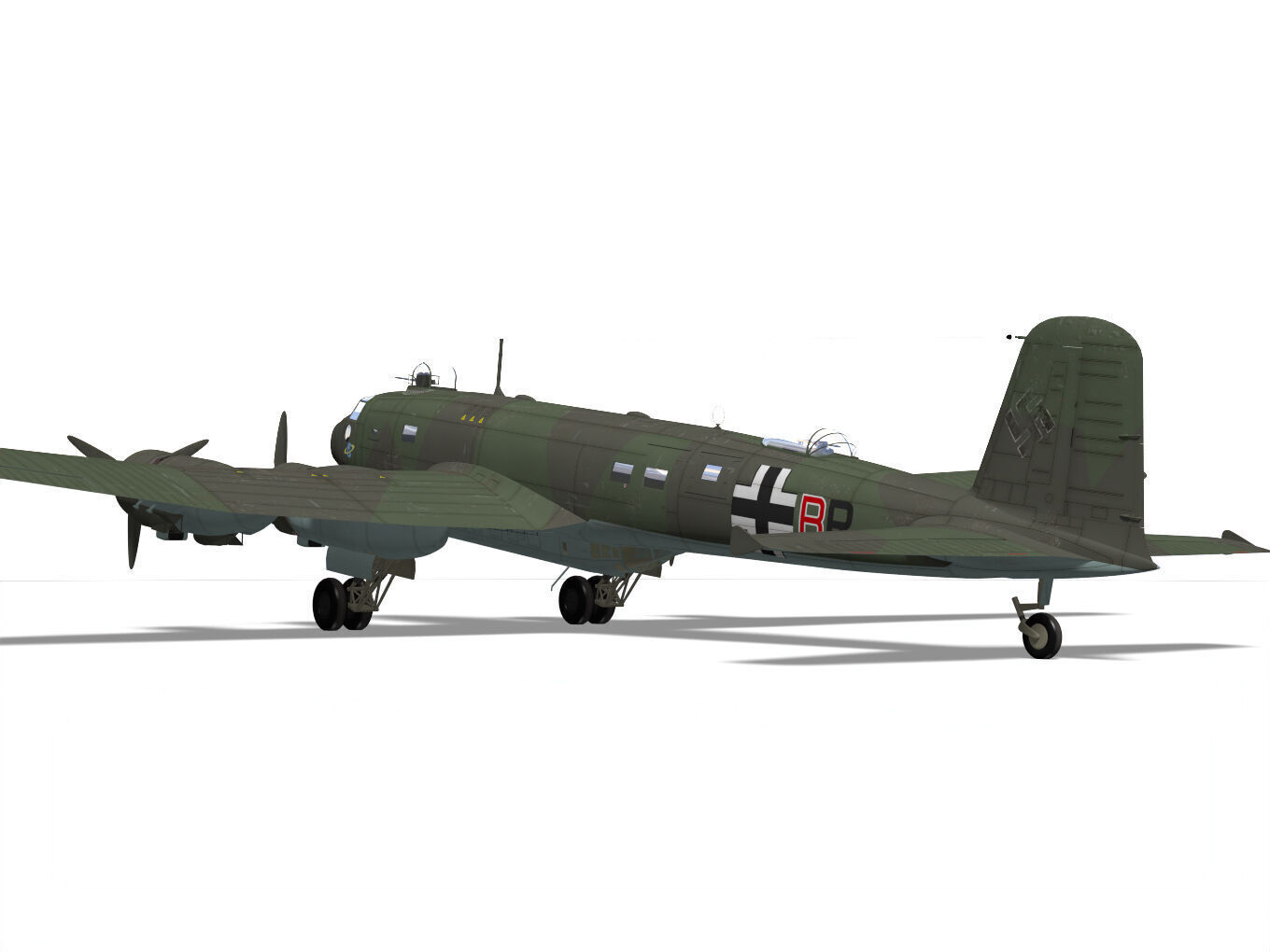 focke wulf fw-200 condor 3D model_8