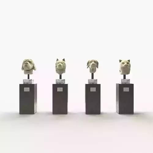 Sculpture pet collection