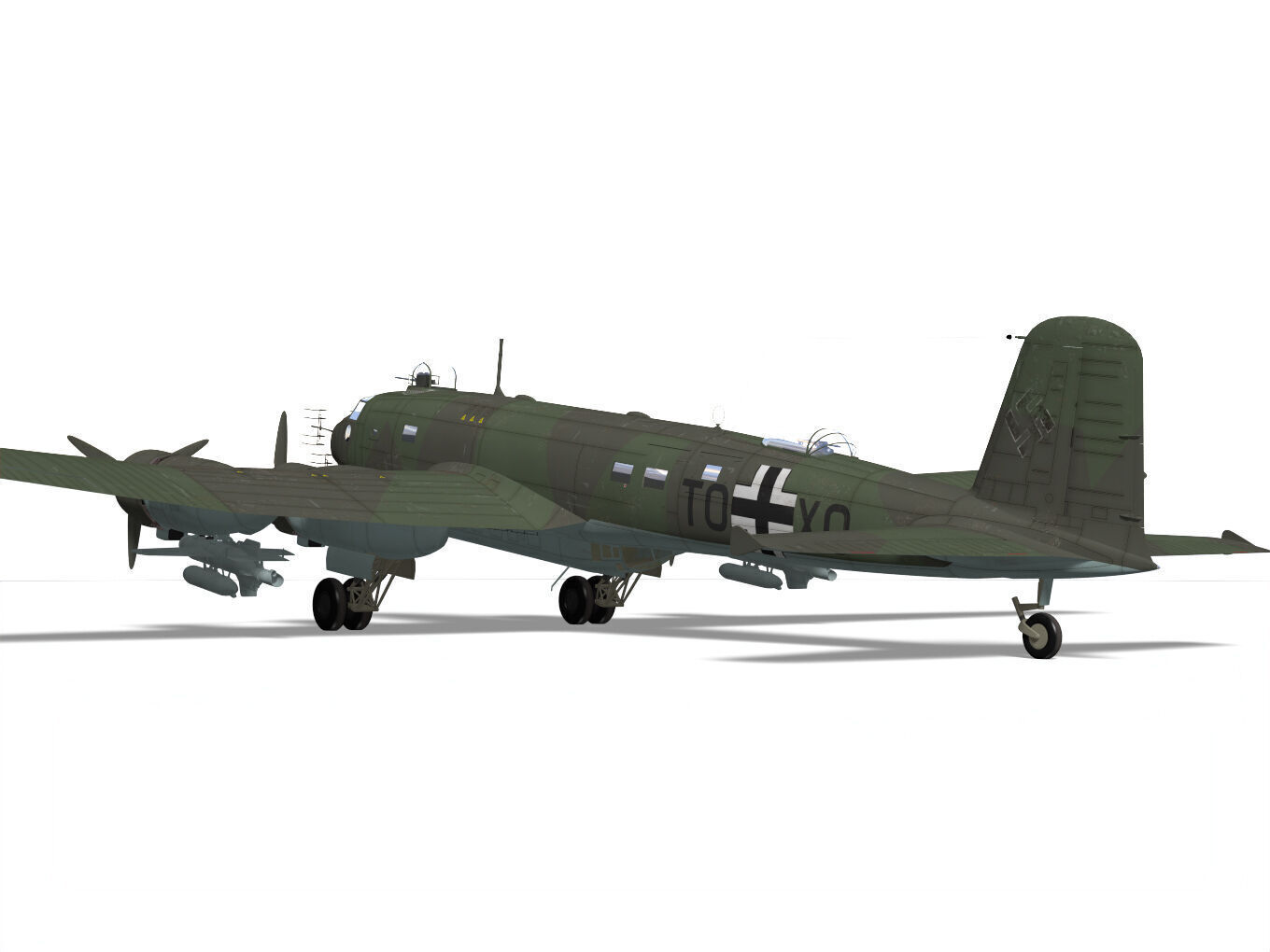 focke wulf fw-200 condor 3D model_8