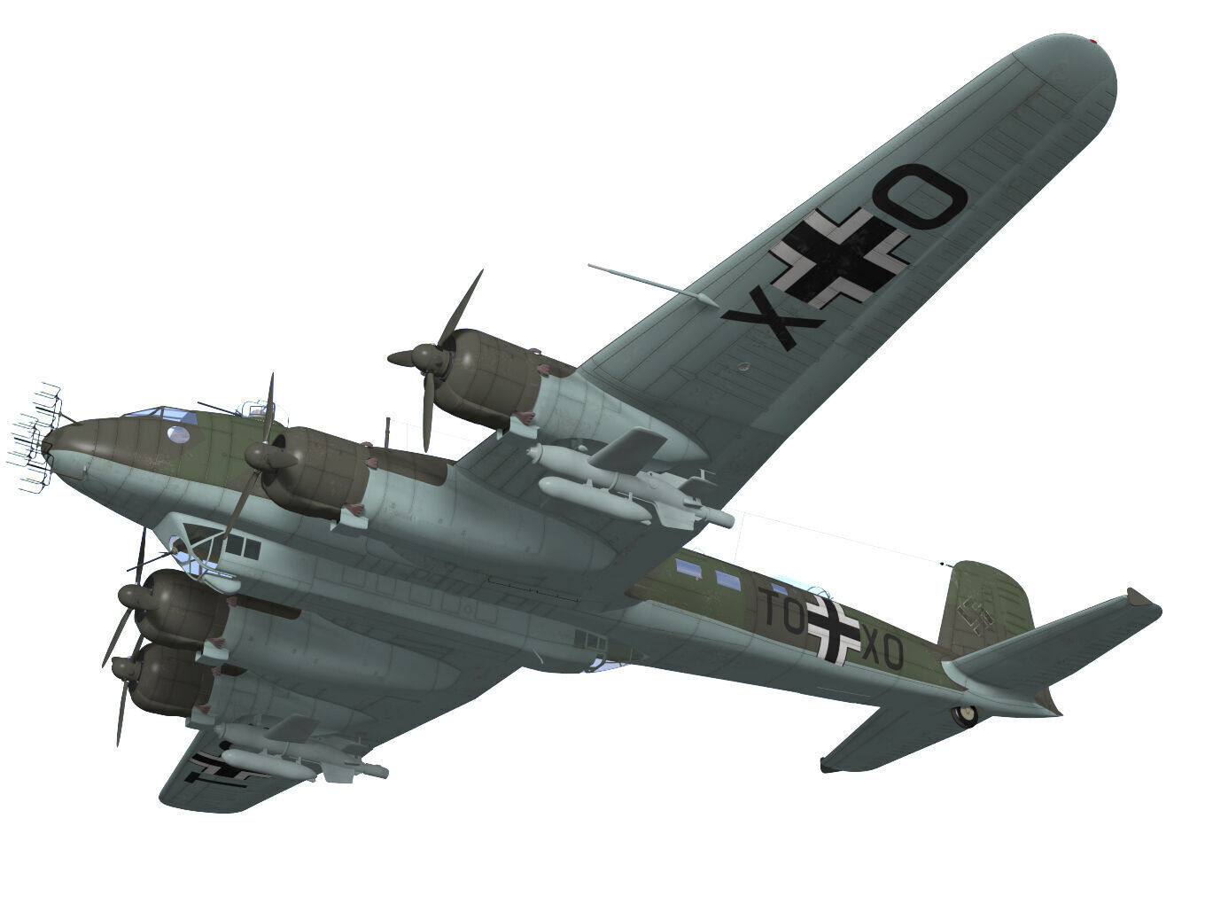 focke wulf fw-200 condor 3D model_3