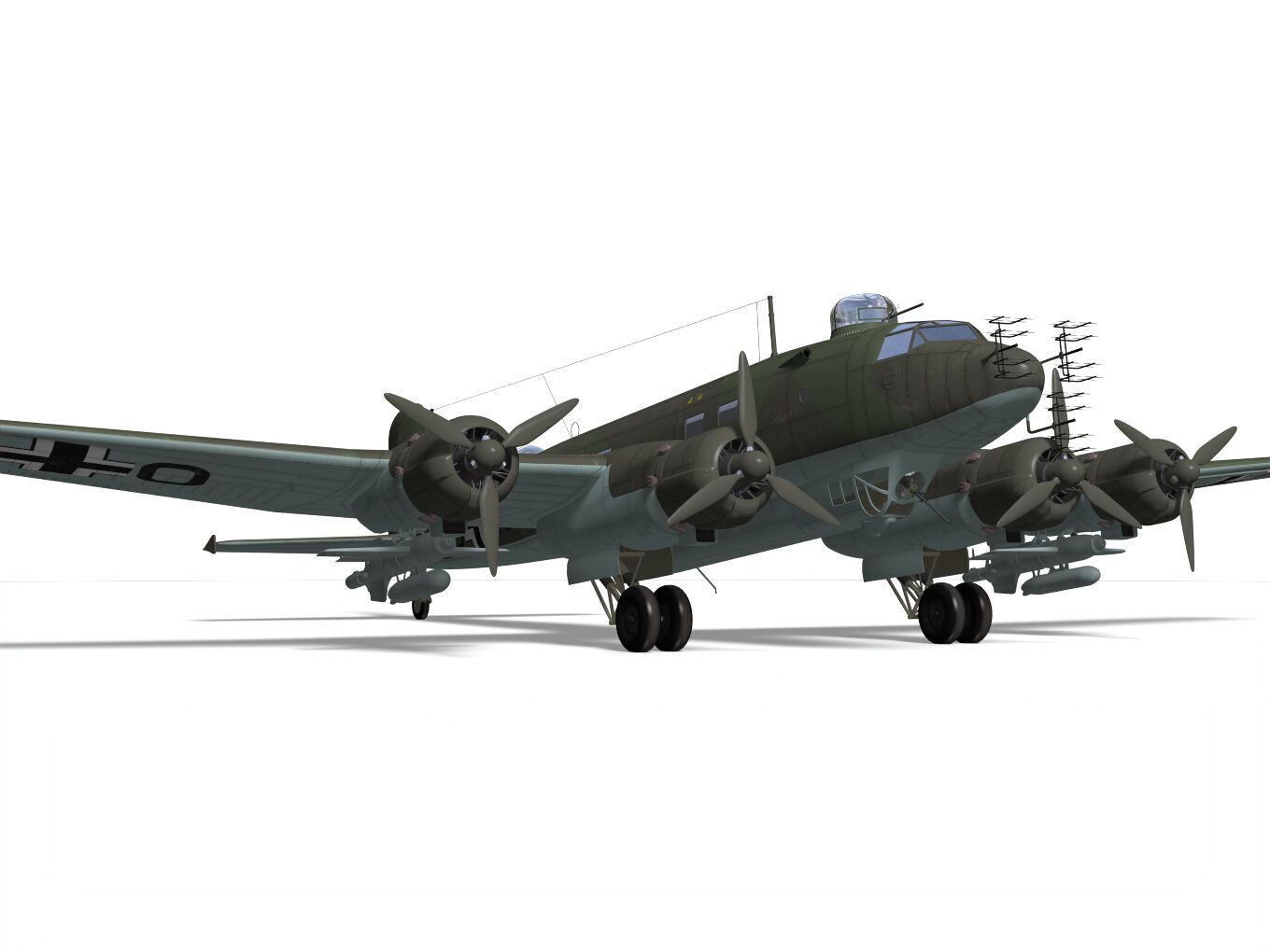 focke wulf fw-200 condor 3D model_9