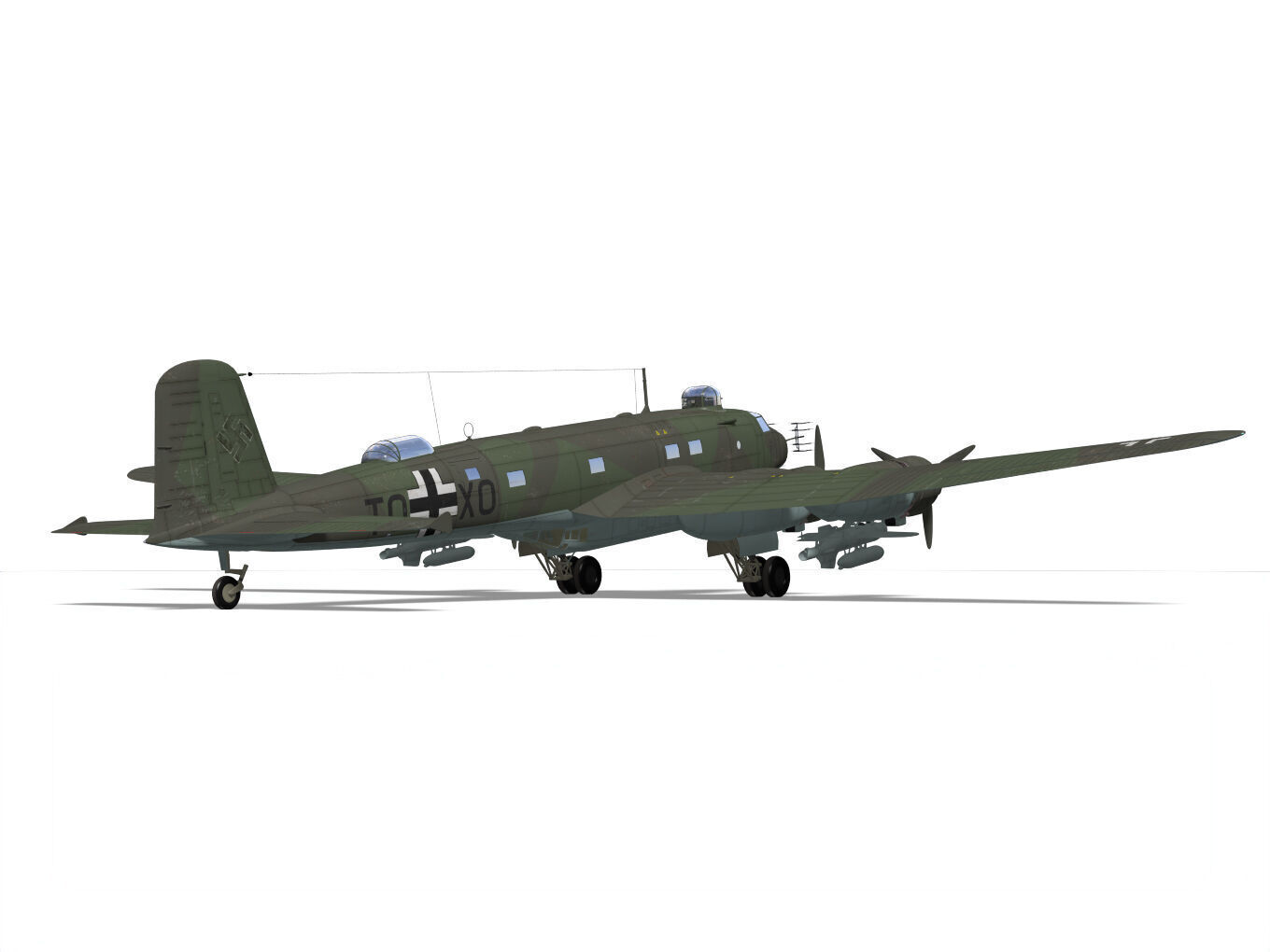 focke wulf fw-200 condor 3D model_10