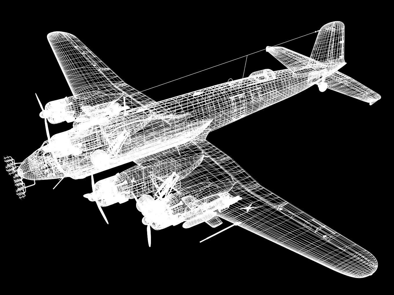 focke wulf fw-200 condor 3D model_18