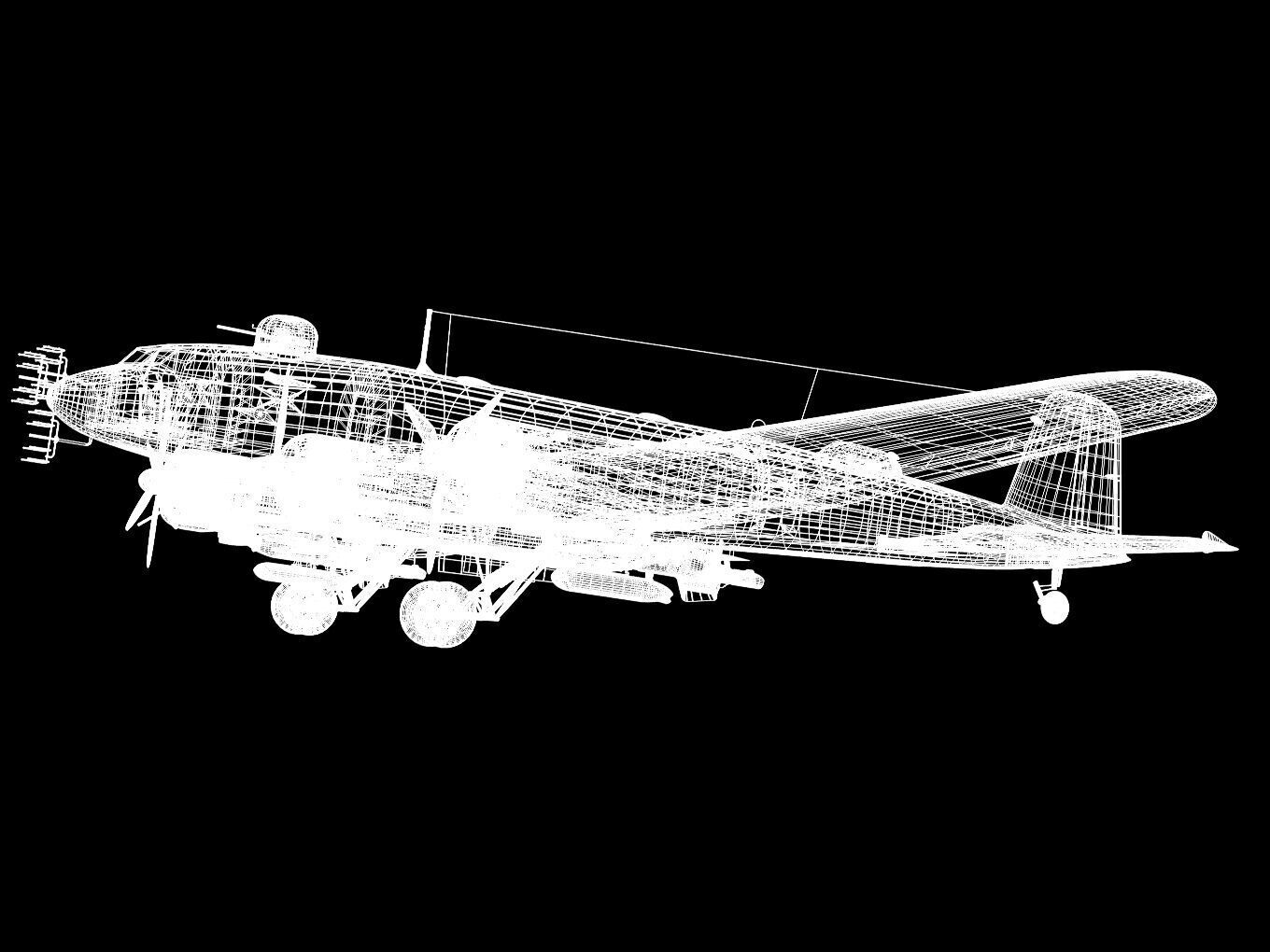 focke wulf fw-200 condor 3D model_19