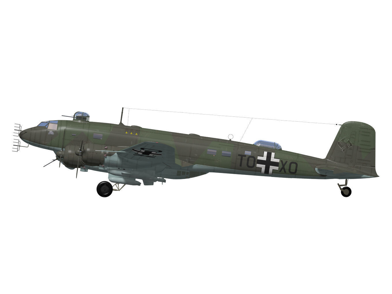 focke wulf fw-200 condor 3D model_12
