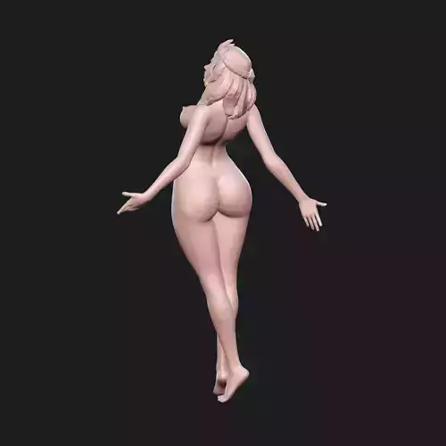 nude anime hentai girl curvy body