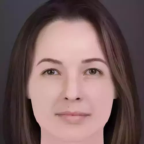 Anastasia Reshetnikova Head - No Hair - Low poly head for game