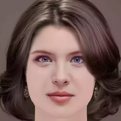 Andrea Ros Head - No Hair - Low poly head for game