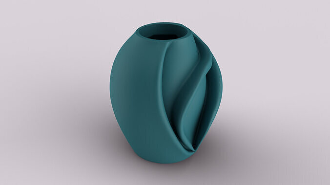 Twist Flow Vase 3D print model