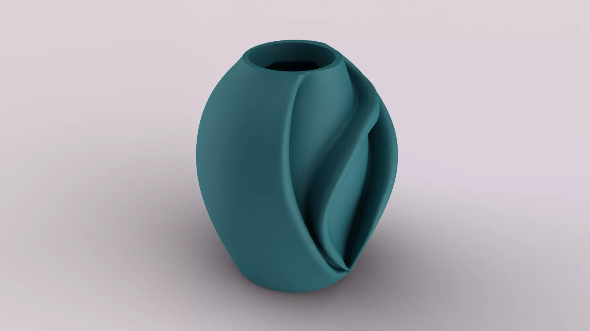 Twist Flow Vase 3D print model