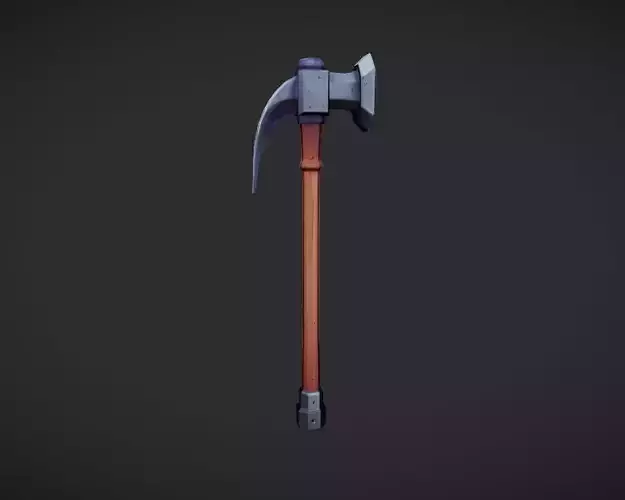 medieval-style war hammer