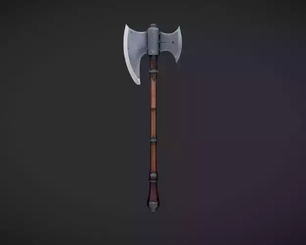 medieval double-headed axe