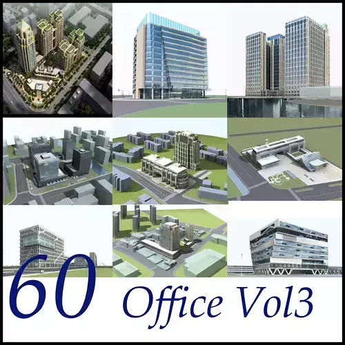Office Building Collection 60 items 