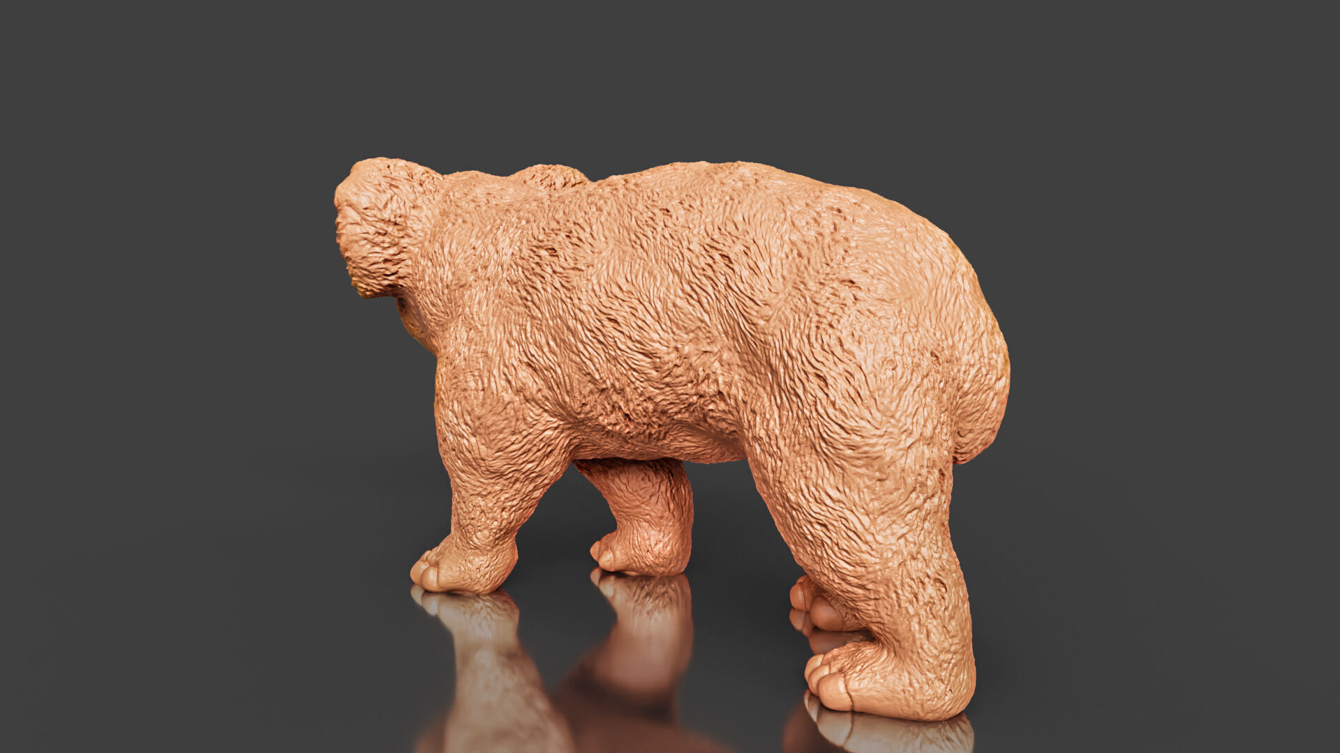 Zoo Realism Toy Koala 3D Model STL 3D print model_3