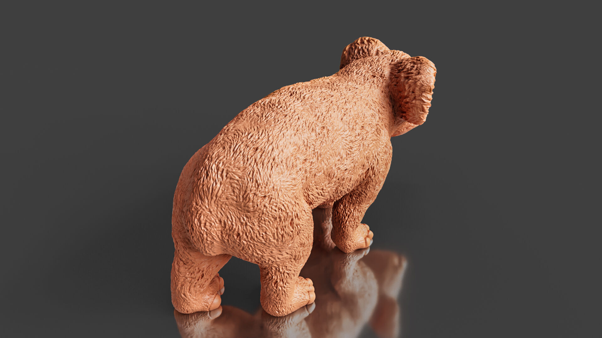 Zoo Realism Toy Koala 3D Model STL 3D print model_2