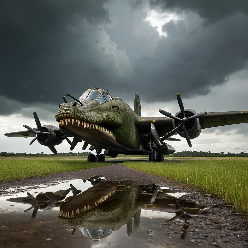 Bombardilo Crocodilo 3D model_2