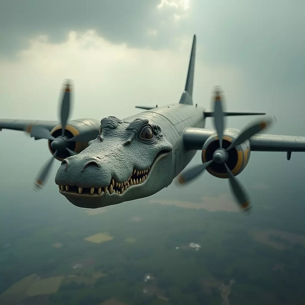 Bombardilo Crocodilo 3D model_0