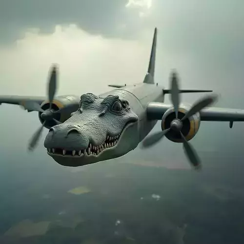 Bombardilo Crocodilo 3D model