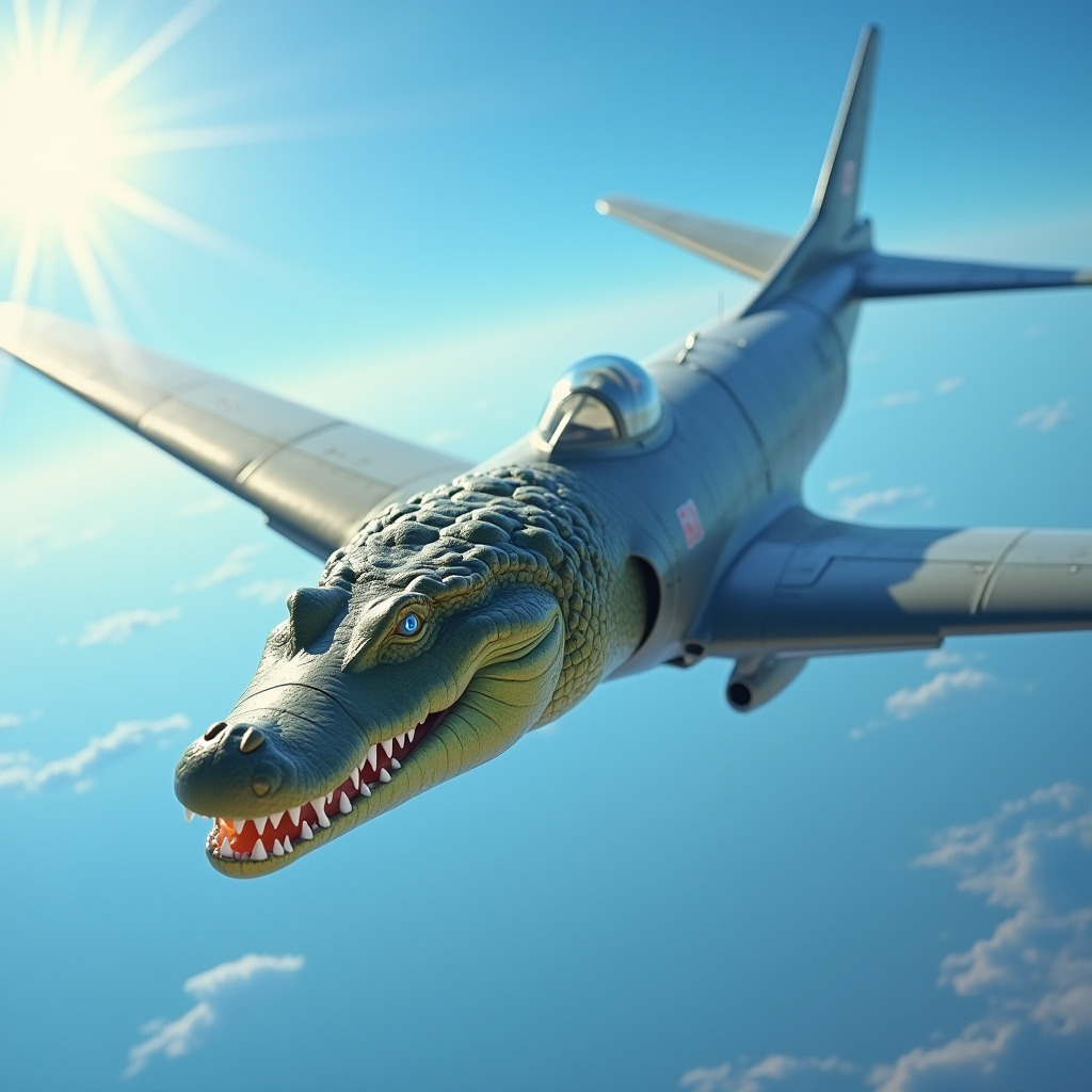 Bombardilo Crocodilo 3D model_4