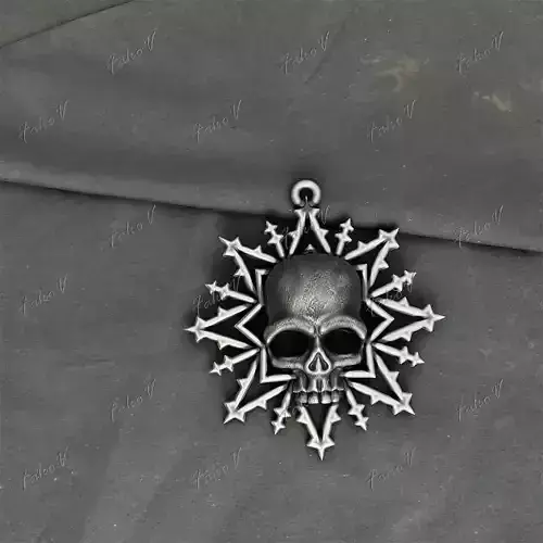 Pendant Winter Tale 3D print model