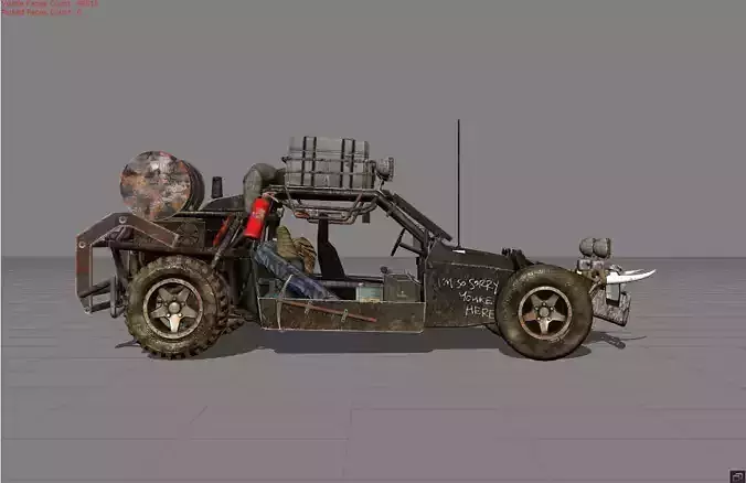 Buggy Old Super Model PUBG