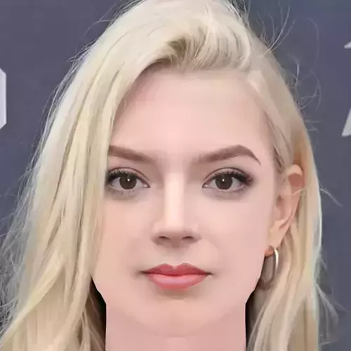 Anya Taylor-Joy Head - No Hair - Low poly head for game