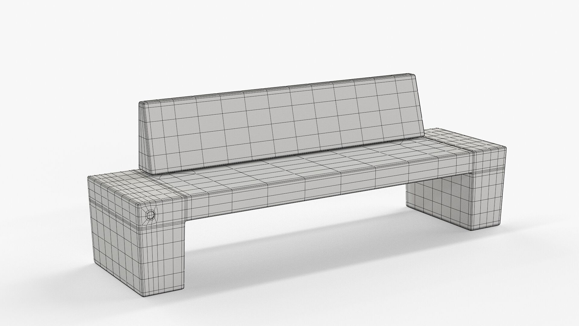METALCO SARAH BENCHES COLLECTION 3D model_29