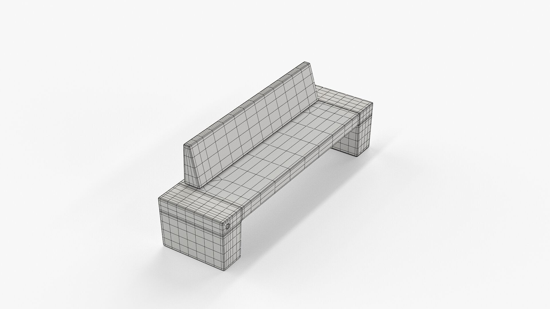 METALCO SARAH BENCHES COLLECTION 3D model_34