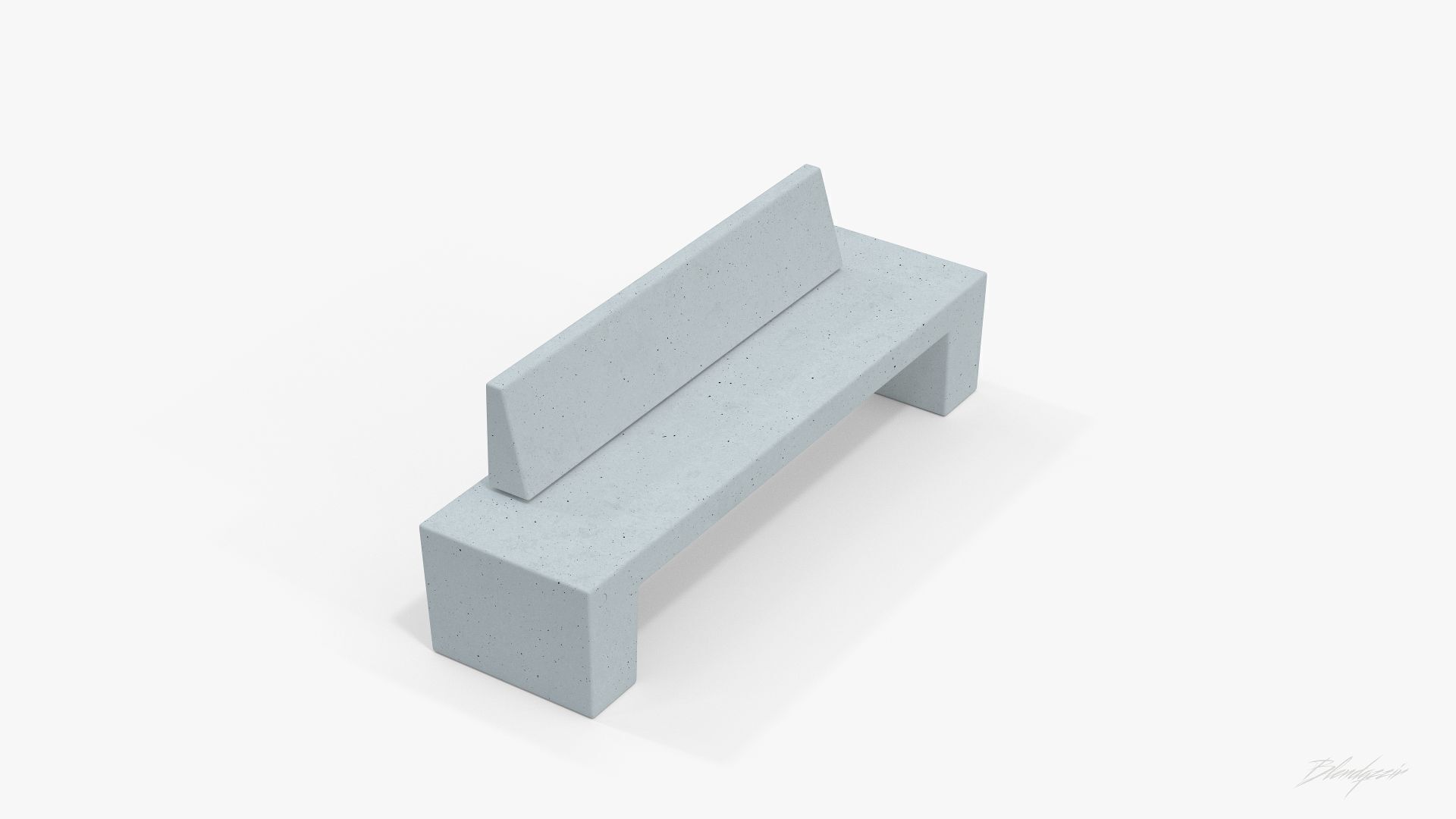 METALCO SARAH BENCHES COLLECTION 3D model_17