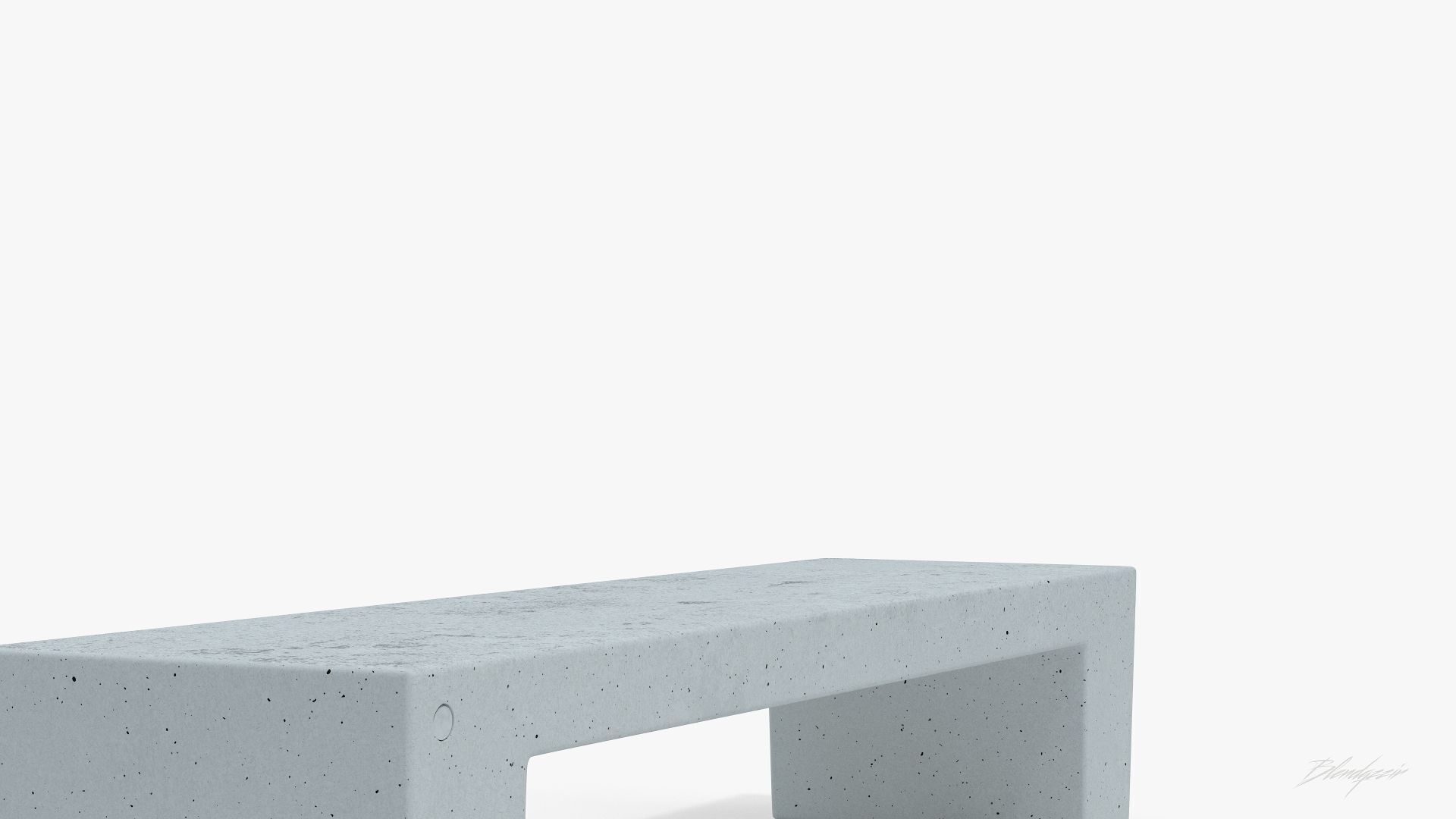 METALCO SARAH BENCHES COLLECTION 3D model_7