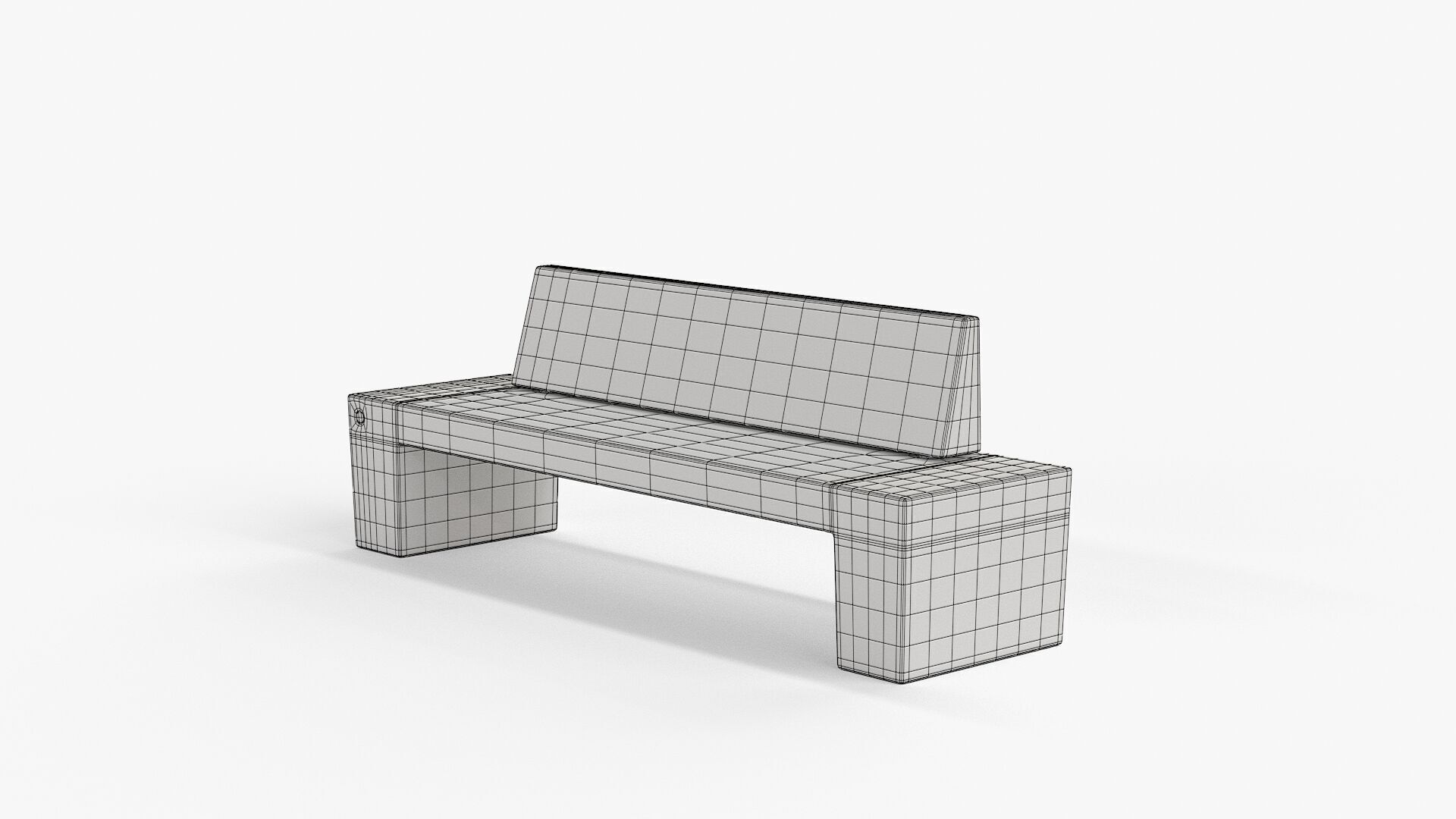 METALCO SARAH BENCHES COLLECTION 3D model_30