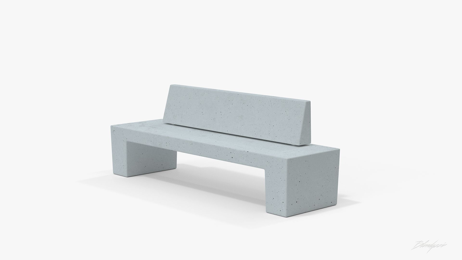 METALCO SARAH BENCHES COLLECTION 3D model_15