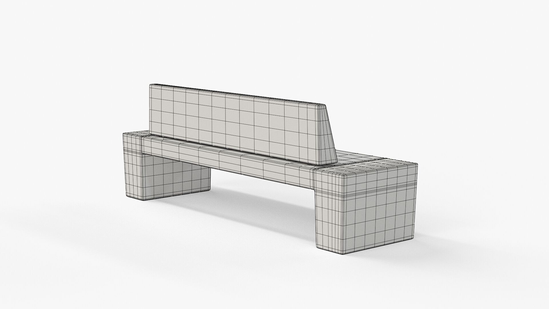 METALCO SARAH BENCHES COLLECTION 3D model_33