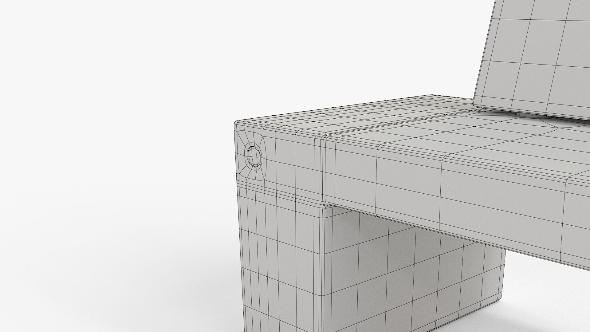 METALCO SARAH BENCHES COLLECTION 3D model_31