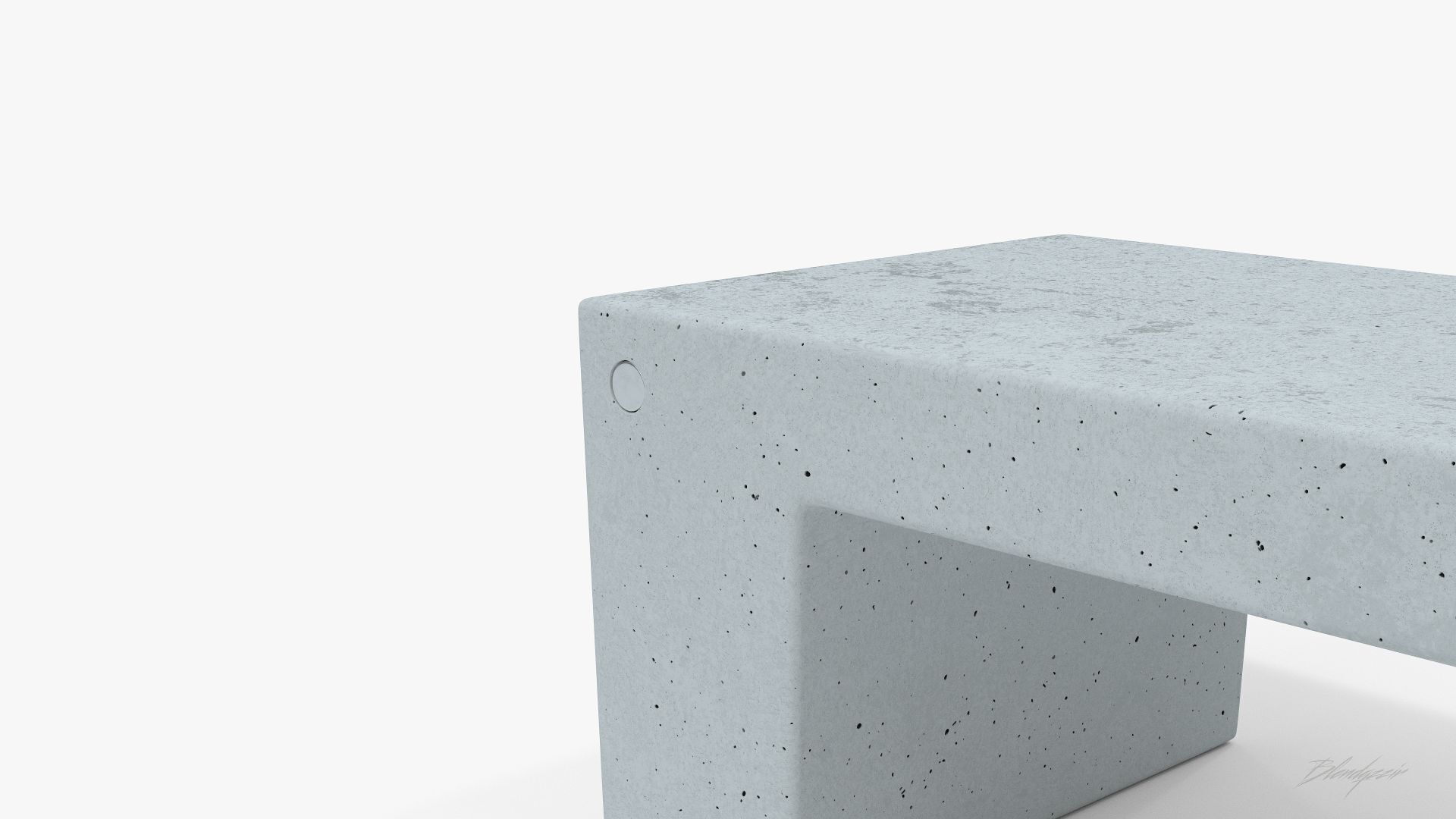 METALCO SARAH BENCHES COLLECTION 3D model_10