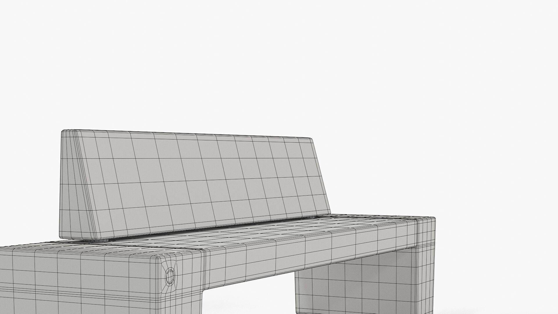 METALCO SARAH BENCHES COLLECTION 3D model_28
