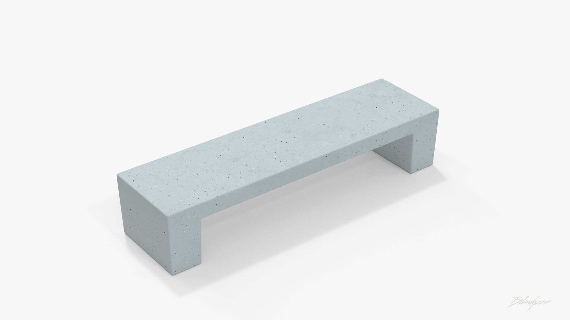 METALCO SARAH BENCHES COLLECTION 3D model_13