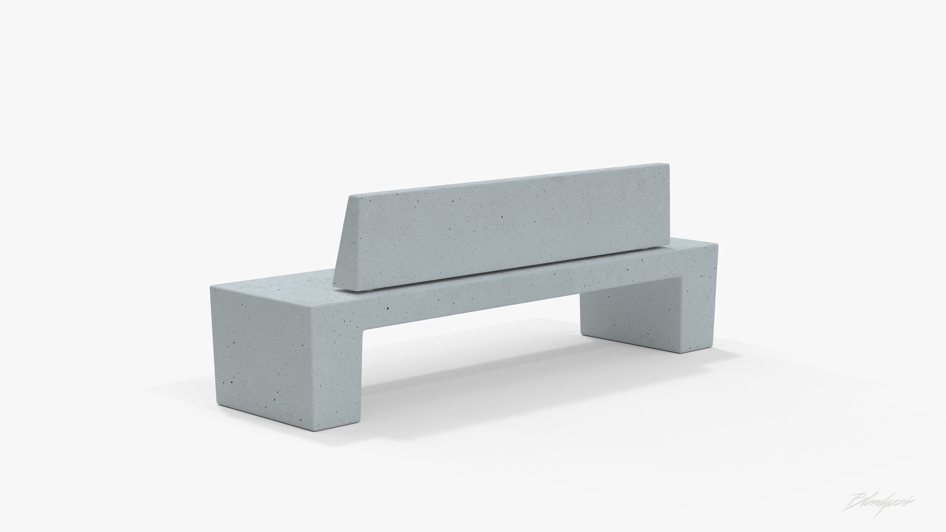 METALCO SARAH BENCHES COLLECTION 3D model_16