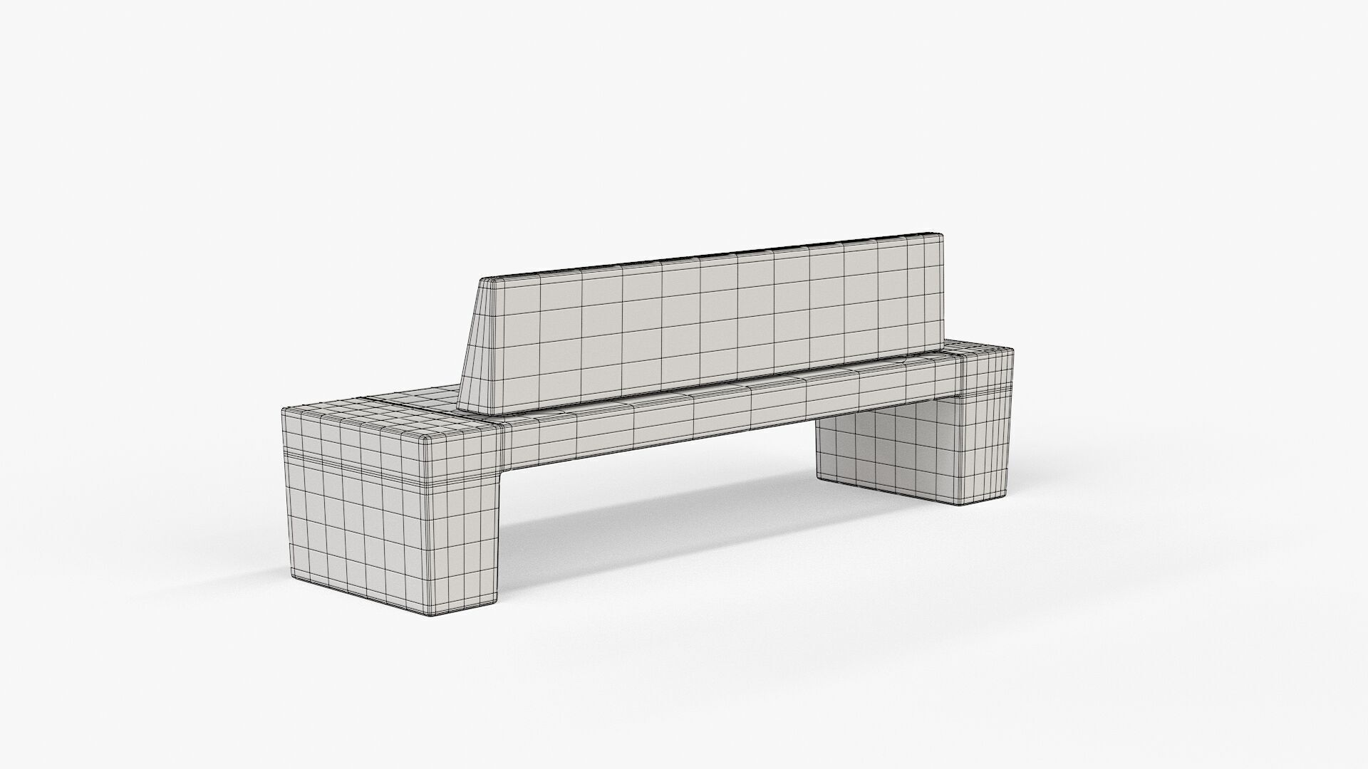 METALCO SARAH BENCHES COLLECTION 3D model_32