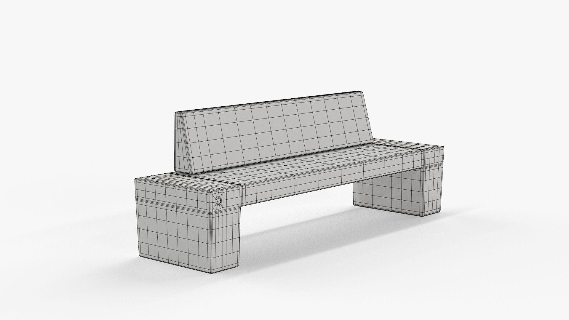 METALCO SARAH BENCHES COLLECTION 3D model_27
