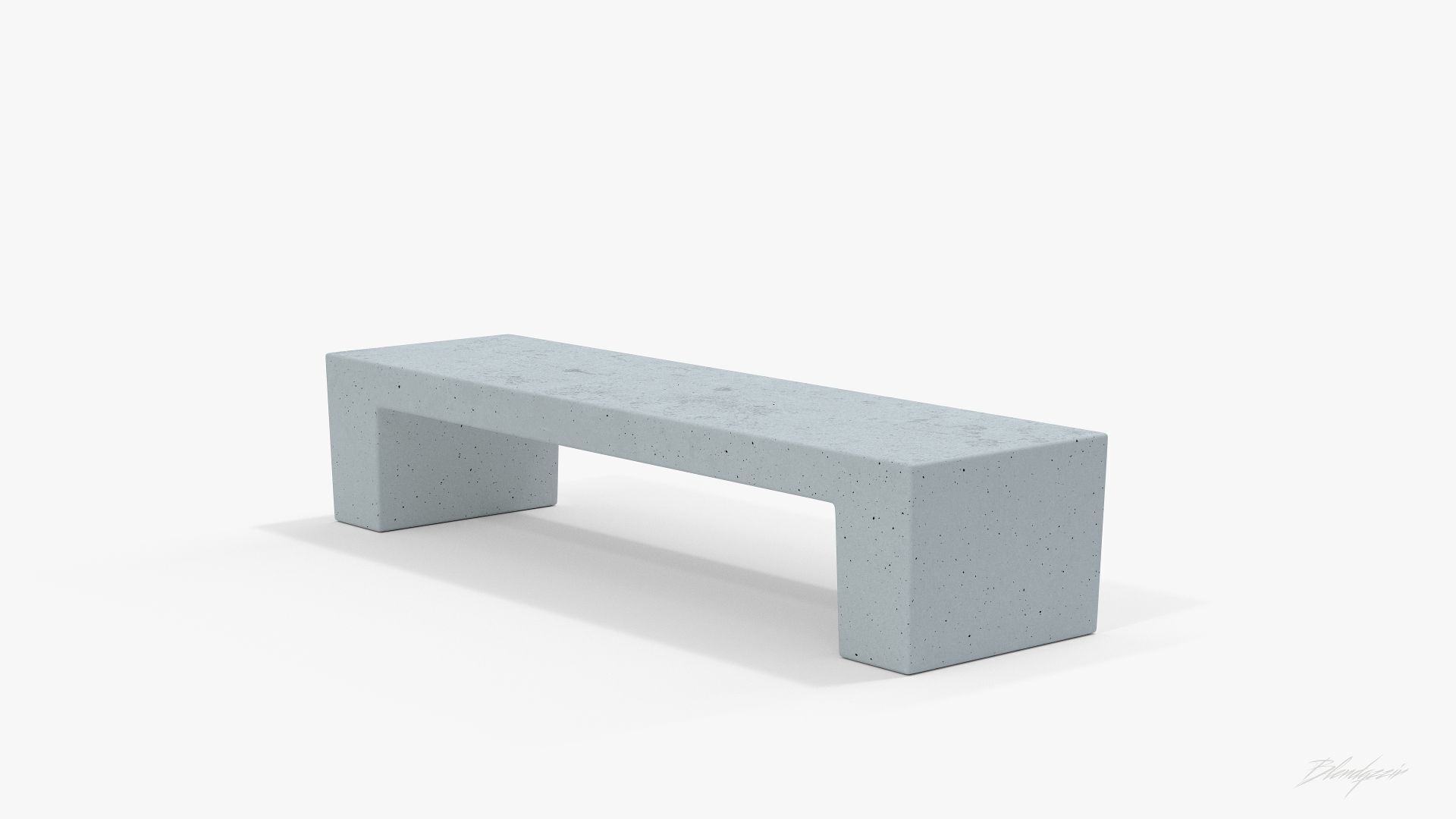 METALCO SARAH BENCHES COLLECTION 3D model_12