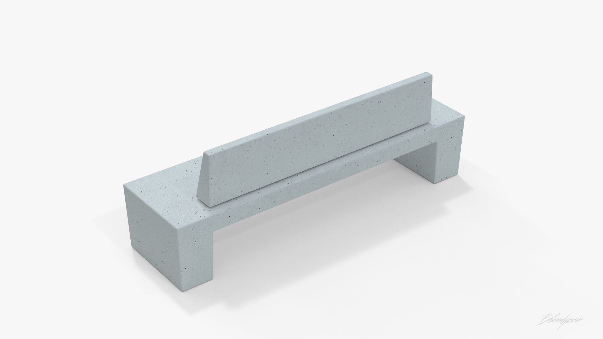 METALCO SARAH BENCHES COLLECTION 3D model_18
