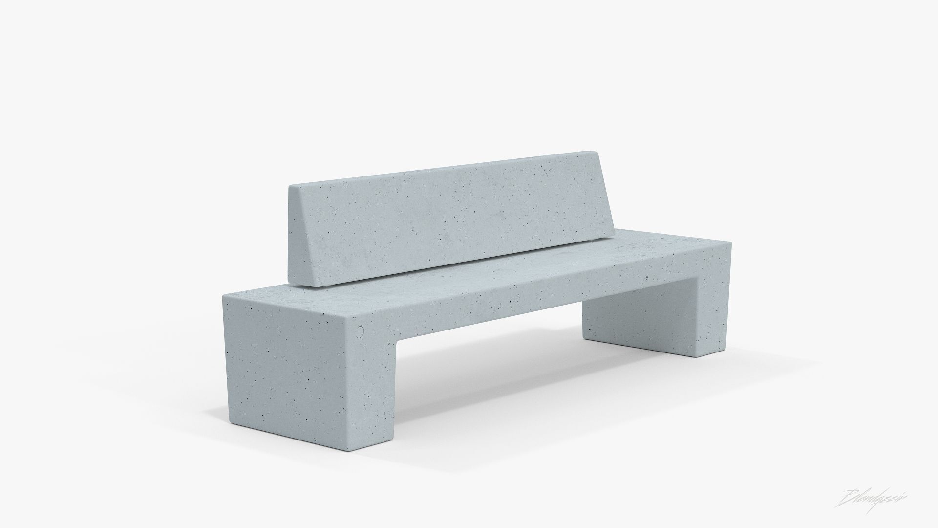 METALCO SARAH BENCHES COLLECTION 3D model_14