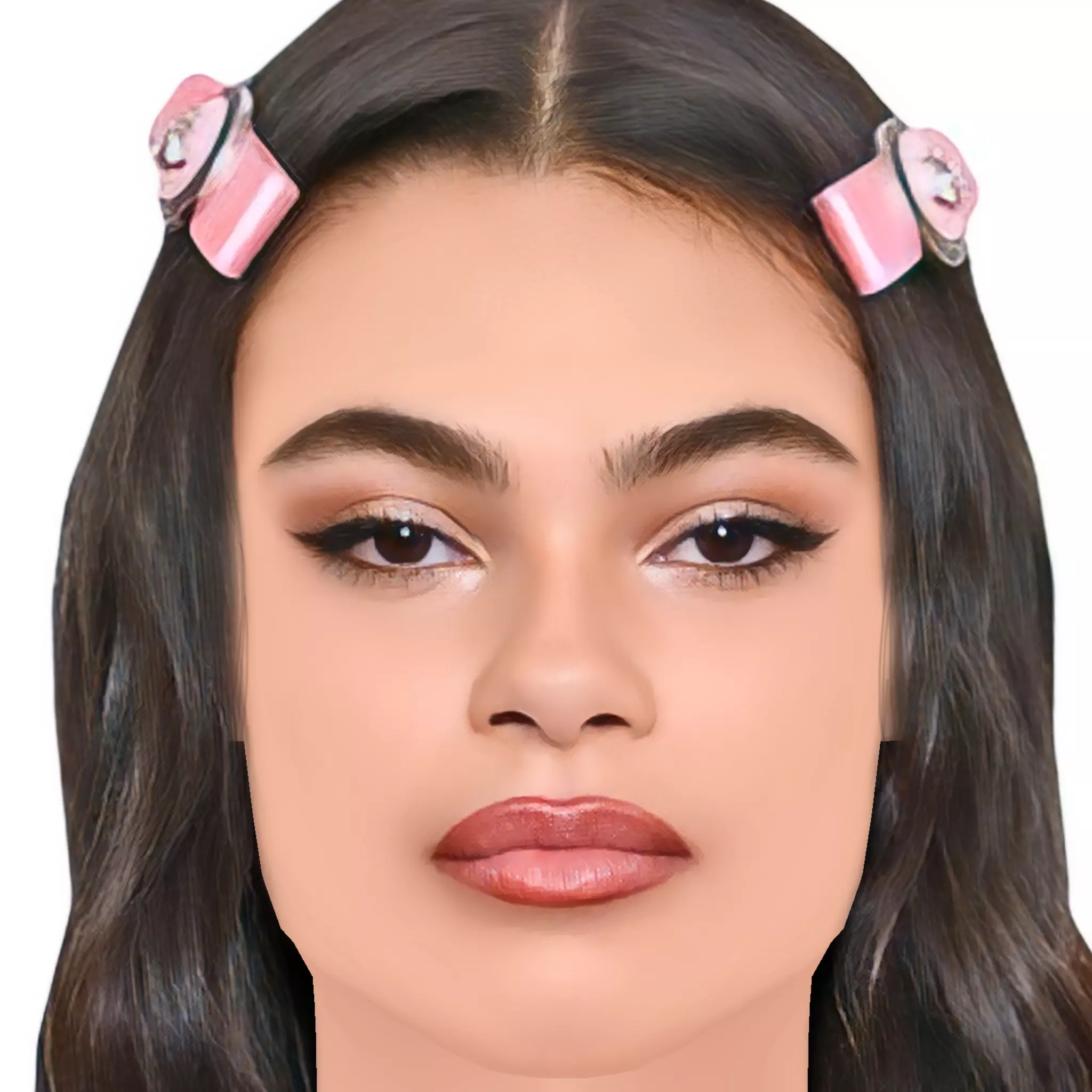 Ariana Greenblatt Head - No Hair - Low poly head for game Low-poly 3D model